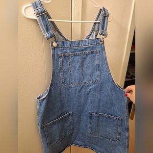 Madewell overall dress (rare)